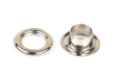 Lot De 8 Œillets Et Rondelles En Alliage Zinc - Diamètre 5/16 Pouce (8 Mm), Doré | Pour Vêtements, Cuir, Sacs, Réparation
